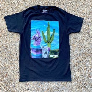 Fortnite Piñata Llama Men’s Shirt Size M